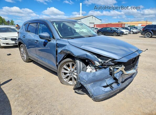 JM3KFBDM9L0809864 2020 MAZDA CX-5 Gray Delantero derecho