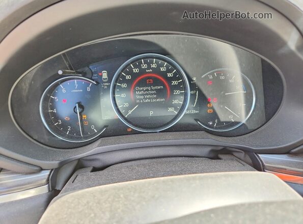 JM3KFBDM9L0809864 2020 MAZDA CX-5 Gray Vista del cuadro de instrumentos