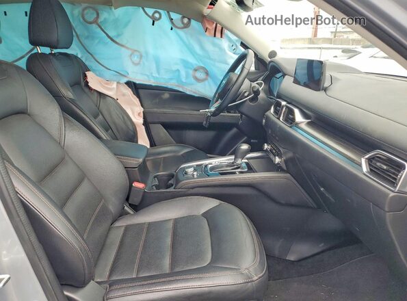 JM3KFBDM9M1307660 2021 MAZDA CX-5 Silver Vista interior delantera