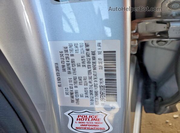 JM3KFBDM9P0188096 2023 MAZDA CX-5 Silver VIN կոդի պիտակի տեսք