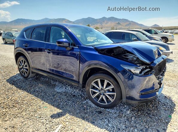 JM3KFBDMXJ0322797 2018 MAZDA CX-5 Blue Delantero derecho