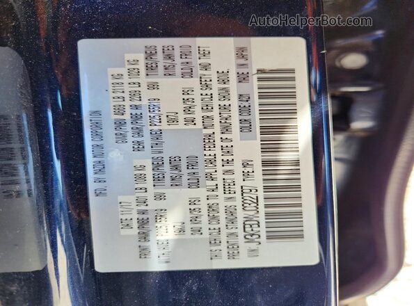 JM3KFBDMXJ0322797 2018 MAZDA CX-5 Blue Vista del compartimento del motor