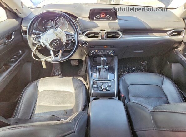 JM3KFBDMXJ0322797 2018 MAZDA CX-5 Blue Vista del salpicadero