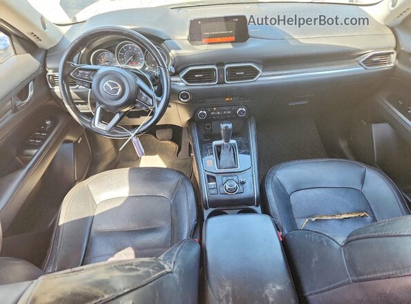 JM3KFBDMXJ0334903 2018 MAZDA CX-5 Blue Vista del salpicadero