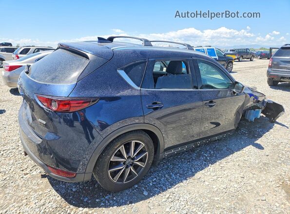 JM3KFBDMXJ0334903 2018 MAZDA CX-5 Blue Trasero derecho