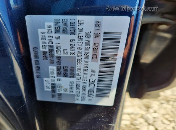JM3KFBDMXJ0334903 2018 MAZDA CX-5 Blue Vista de la etiqueta del VIN