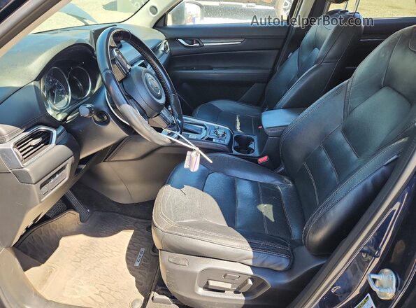JM3KFBDMXJ0334903 2018 MAZDA CX-5 Blue Vista interior delantera
