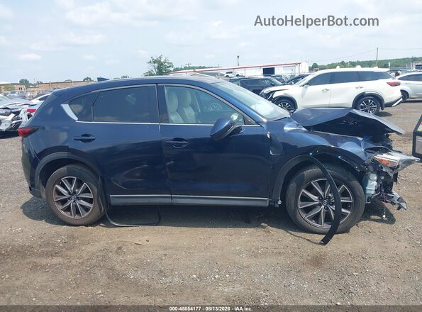 JM3KFBDMXJ0341351 2018 MAZDA CX-5 Blue Widok wnętrza z tyłu