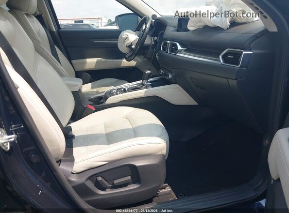 JM3KFBDMXJ0341351 2018 MAZDA CX-5 Blue Widok wnętrza z przodu