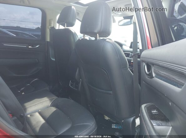 JM3KFBDMXJ0344377 2018 MAZDA CX-5 Red VIN კოდის სტიკერის ხედი