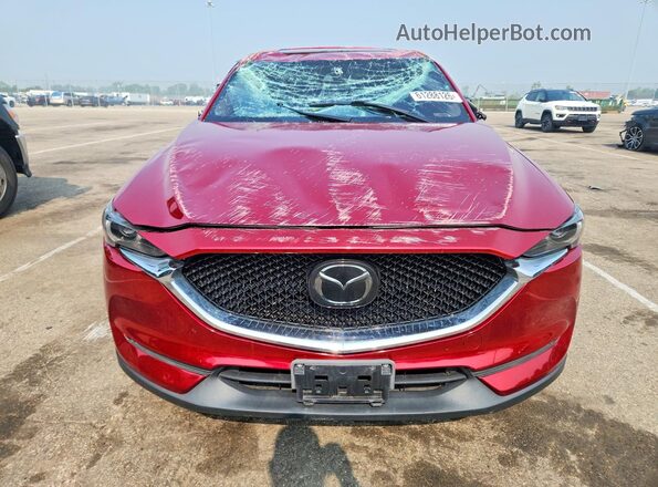 JM3KFBDMXJ0380859 2018 MAZDA CX-5 Red Vista frontal