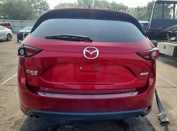 JM3KFBDMXJ0380859 2018 MAZDA CX-5 Red Vista trasera
