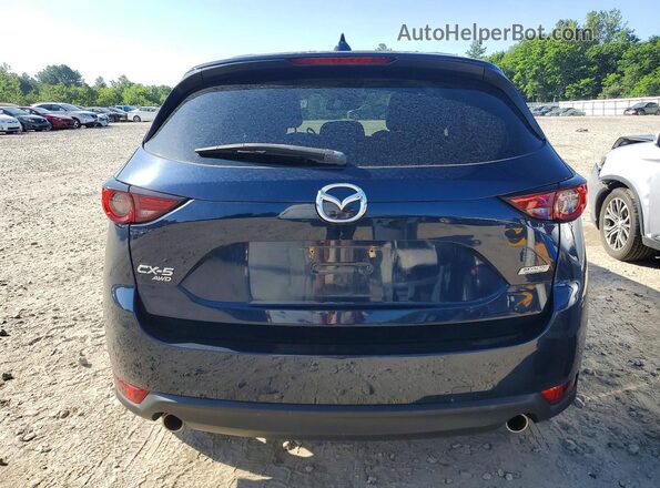 JM3KFBDMXK0686199 2019 MAZDA CX-5 Синий Вид сзади