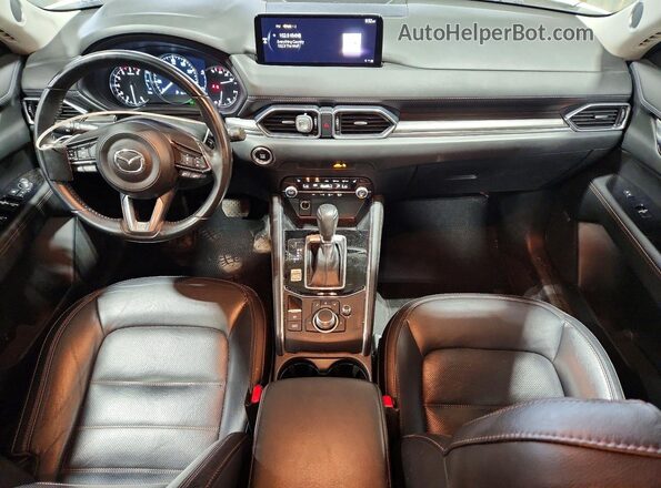 JM3KFBDMXM0347073 2021 MAZDA CX-5 Белый Вид панели приборов