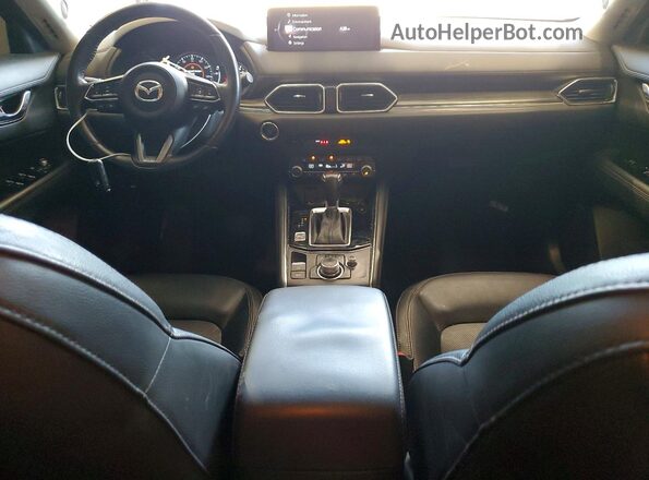 JM3KFBDMXM0364407 2021 MAZDA CX-5 Gray Dashboard view