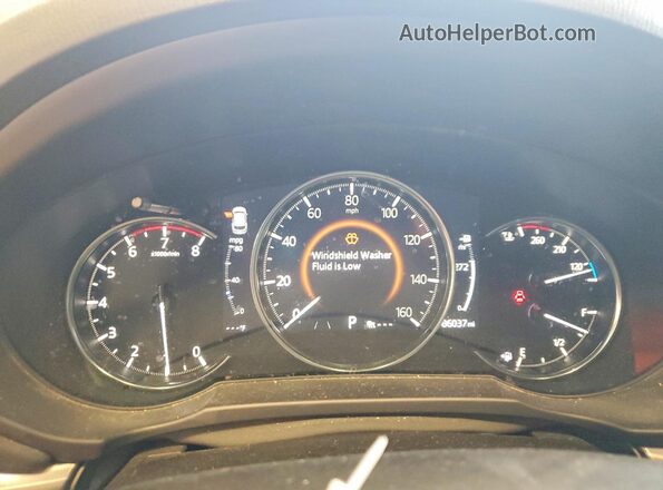 JM3KFBDMXM0364407 2021 MAZDA CX-5 Gray Instrument cluster view