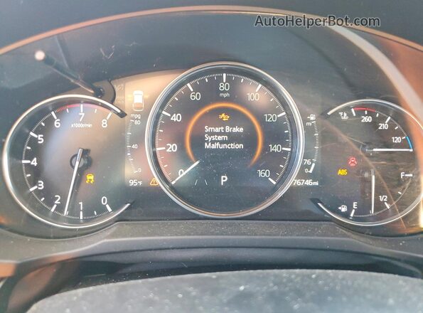 JM3KFBDMXM1310082 2021 MAZDA CX-5 Black Widok zestawu wskaźników