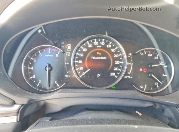 JM3KFBDMXM1426298 2021 MAZDA CX-5 White Widok zestawu wskaźników