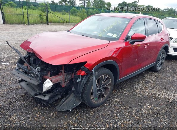 JM3KFBDMXN0537943 2022 MAZDA CX-5 Red Передня ліва чверть