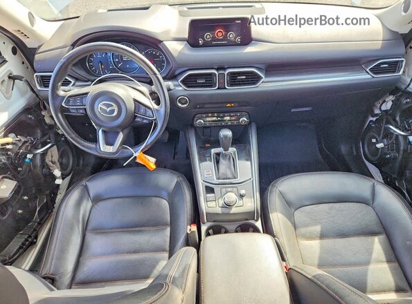 JM3KFBDY3K0645660 2019 MAZDA CX-5 White Widok deski rozdzielczej