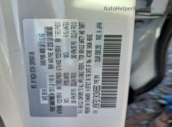 JM3KFBDY3K0645660 2019 MAZDA CX-5 White Widok wnętrza 360 stopni