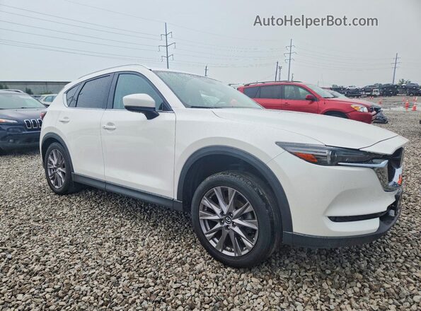 JM3KFBDY6K0571487 2019 MAZDA CX-5 Белый Передняя правая четверть
