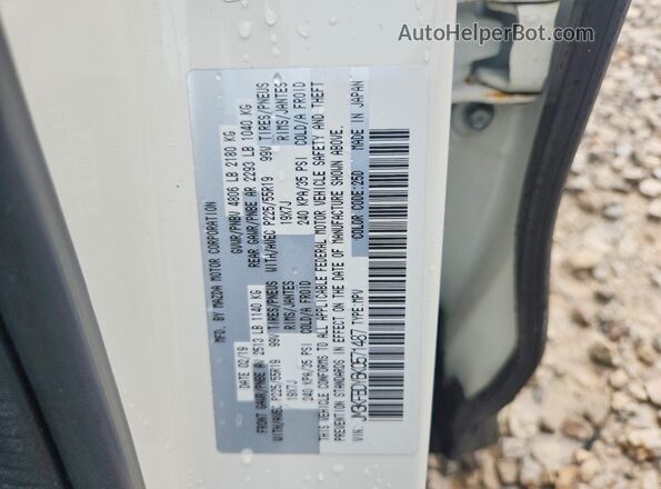 JM3KFBDY6K0571487 2019 MAZDA CX-5 Белый Вид подкапотного пространства