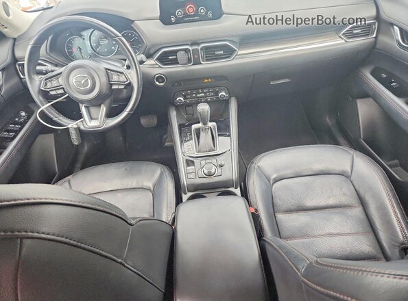 JM3KFBDY6K0571487 2019 MAZDA CX-5 Белый Вид панели приборов
