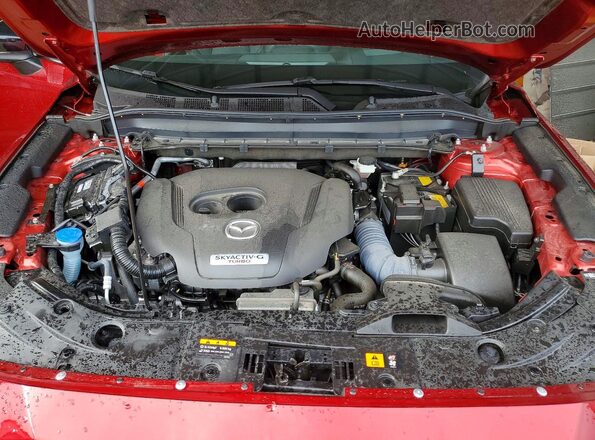 JM3KFBDY8S0608412 2025 MAZDA CX-5 Red Engine compartment view
