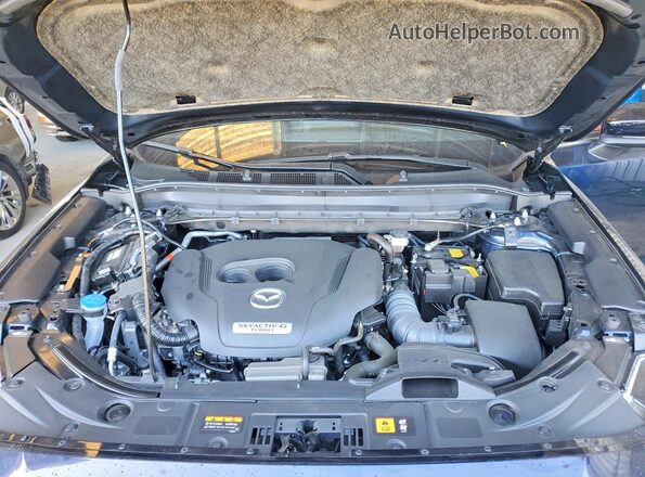 JM3KFBDYXS0745321 2025 MAZDA CX-5 Blue Vista del compartimento del motor