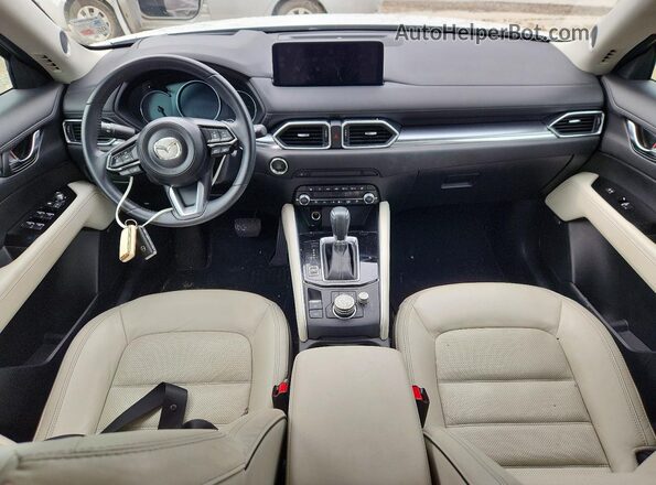 JM3KFBEL2R0475238 2024 MAZDA CX-5 White Առջևի վահանակի տեսք