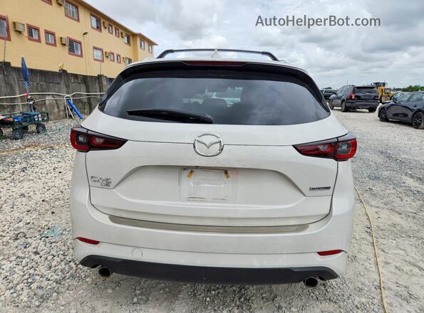 JM3KFBEL6R0528331 2024 MAZDA CX-5 White Հետևի տեսք