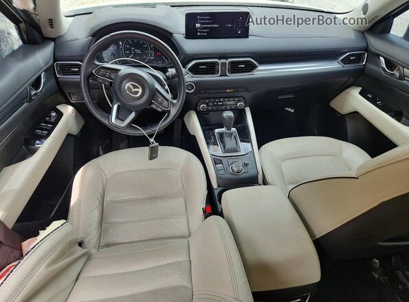 JM3KFBEL6R0528331 2024 MAZDA CX-5 White Առջևի վահանակի տեսք