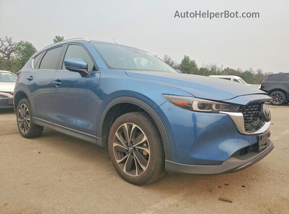 JM3KFBEM0N1534526 2022 MAZDA CX-5 Blue Առջևի աջ