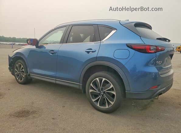 JM3KFBEM0N1534526 2022 MAZDA CX-5 Blue Հետևի ձախ