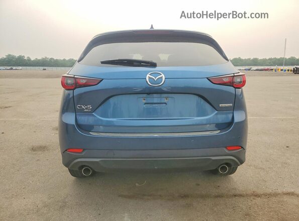 JM3KFBEM0N1534526 2022 MAZDA CX-5 Blue Հետևի տեսք