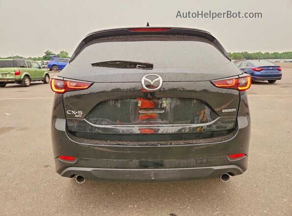 JM3KFBEM0S0725994 2025 MAZDA CX-5 Black Հետևի տեսք