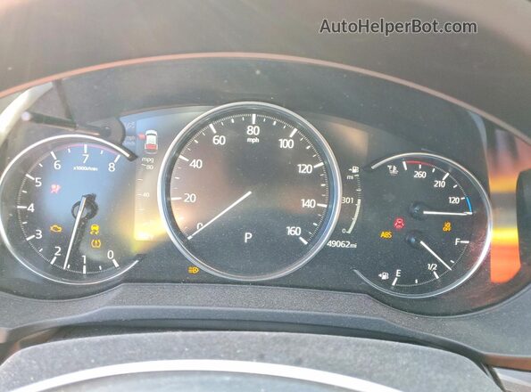 JM3KFBEM1N1522708 2022 MAZDA CX-5 White Вид щитка приладів