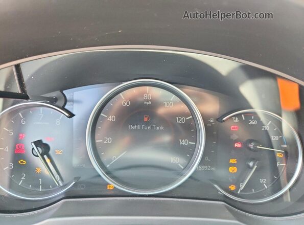 JM3KFBEM1P0236589 2023 MAZDA CX-5 Gray Սարքավորումների վահանակի տեսք