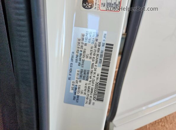 JM3KFBEM3S0689640 2025 MAZDA CX-5 Белый Вид наклейки с VIN-кодом