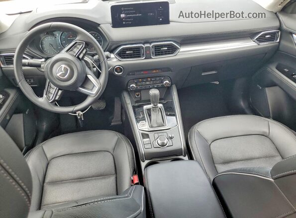 JM3KFBEM5S0607889 2025 MAZDA CX-5 White Առջևի վահանակի տեսք