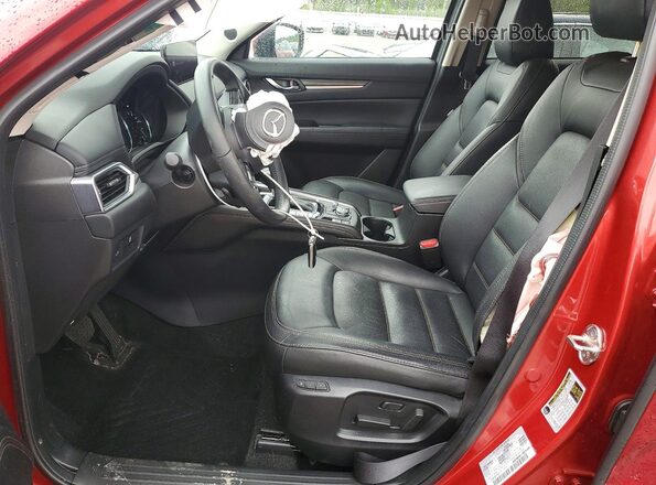 JM3KFBEM7P0247161 2023 MAZDA CX-5 Red Вид салону спереду