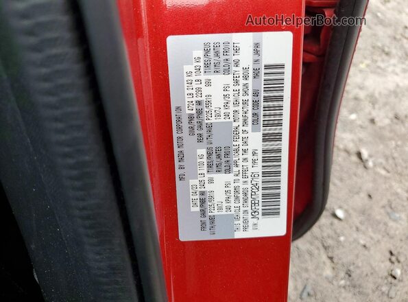 JM3KFBEM7P0247161 2023 MAZDA CX-5 Red Панорамний вид салону 360°