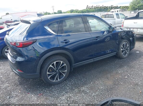 JM3KFBEM8N0575296 2022 MAZDA CX-5 Blue Tył prawy