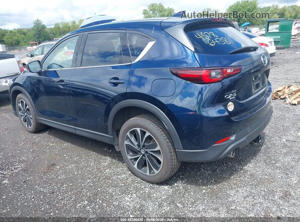 JM3KFBEM8N0575296 2022 MAZDA CX-5 Blue Tył lewy