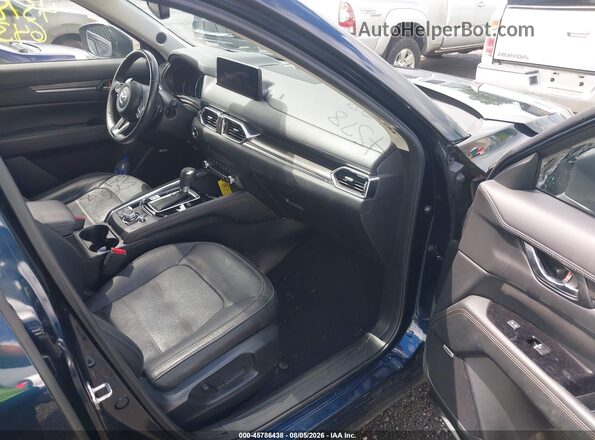 JM3KFBEM8N0575296 2022 MAZDA CX-5 Blue Widok wnętrza z przodu
