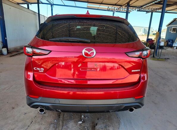JM3KFBEM8P0182594 2023 MAZDA CX-5 Burgundy Вид ззаду