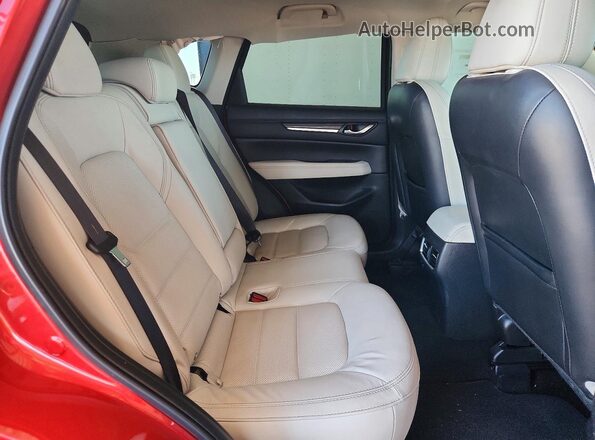 JM3KFBEM8P0182594 2023 MAZDA CX-5 Burgundy Вид задньої частини салону