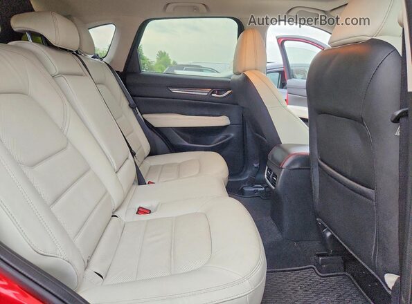 JM3KFBEM8P0213911 2023 MAZDA CX-5 Red Rear seats view