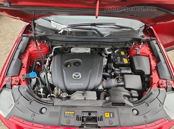 JM3KFBEM8P0213911 2023 MAZDA CX-5 Red Rear interior view
